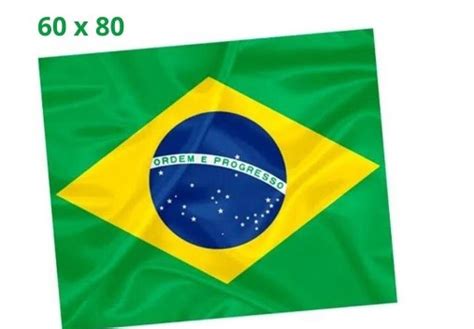 Bandeira Do Brasil Grande 60 80cm Shopee Brasil