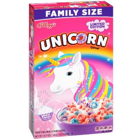 Kelloggs Cereal Unicorn Froot Loops Limited Edition Product Of Usa