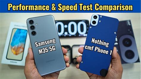 Samsung M35 Vs Cmf Phone 1 Comparison Performance And Speed Test Youtube