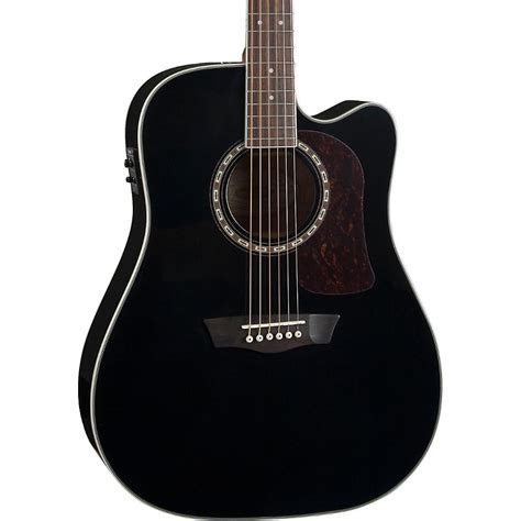 Washburn Heritage Series HD10SCE Acoustic-Electric Cutaway Dreadnought ...