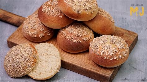 Receta De Pan De Hamburguesa Casero Tierno F Cil De Hacer