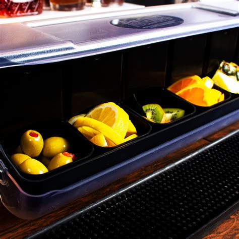 First In First Out Garnish Station™ Bar Condiment Holder — Bar Products