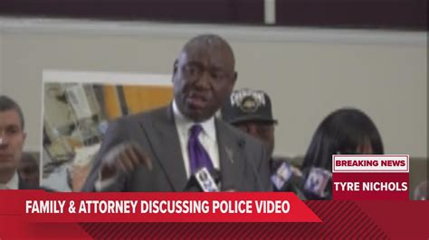 Ben Crump Memphis Police Chief C J Davis Not Proud Of What Was On