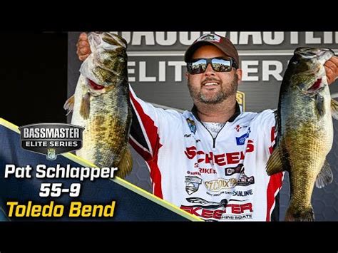 Pat Schlapper Leads Day 2 Of Bassmaster Elite At Toledo Bend With 55