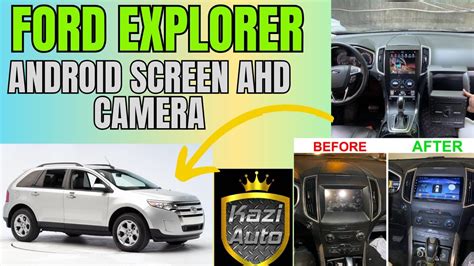 𝐊𝐀𝐙𝐈 𝐀𝐔𝐓𝐎 FORD EXPLORER ANDROID SCREEN APPLE CARPLAY 4002 YouTube