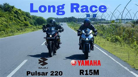 Bajaj Pulsar F Vs Yamaha R M Long Race On Public Demand