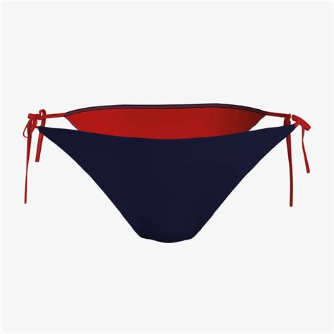 Tommy Hilfiger String Side Tie Cheeky Kad N Lacivert Bikini Alt Kadin