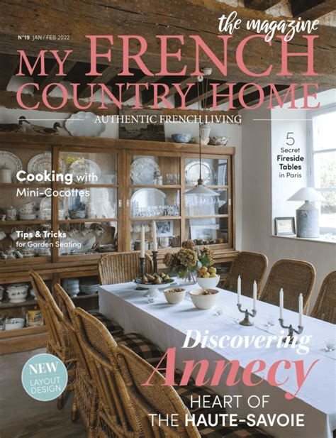 Subscribe My French Country Home Magazine