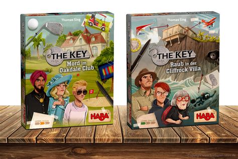 Brettspiel News De The Key Haba Startet Neue Krimispiel Serie