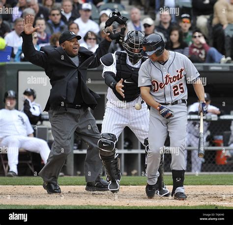 Home plate umpire adrian johnson hi-res stock photography and images ...