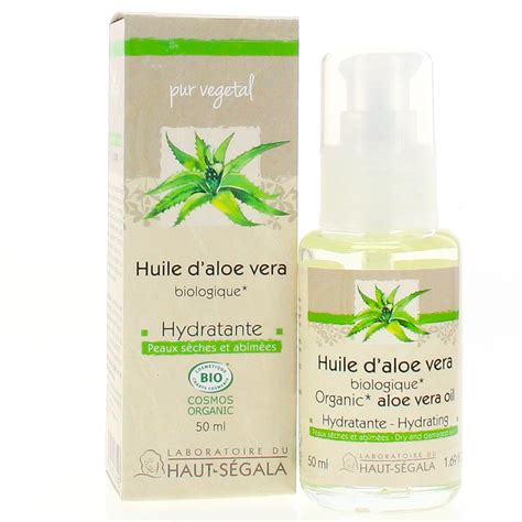 HAUT SEGALA Huile D Aloe Vera Bio Flacon 50 Ml Parapharmacie Prado Mermoz