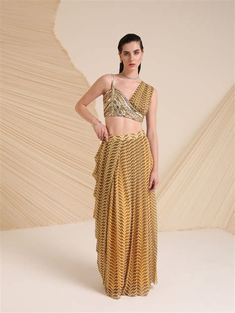 Verity Co Ord Set Yellow Roops Couture