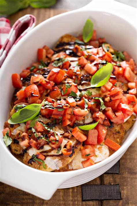 Easy Bruschetta Chicken Breast Bake 31 Daily