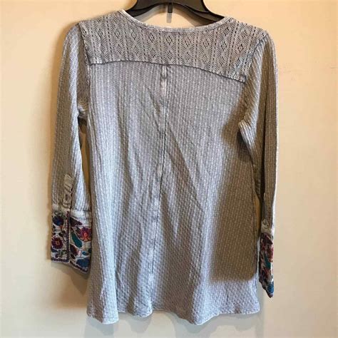 Soft Surroundings Palmer Embroidered Tunic Xsp Gem