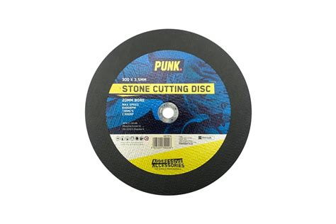 Punk 300mm X 3 5mm Stone Cutting Disc 20mm Bore New Travis Perkins