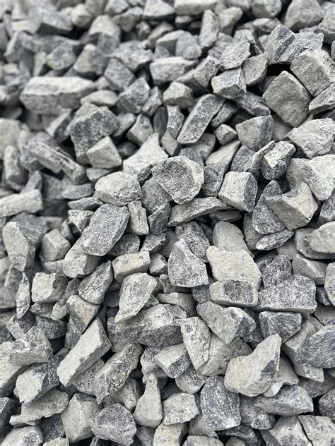 Gray Monzonite Crushed Stone Perfect For Landscaping Apc