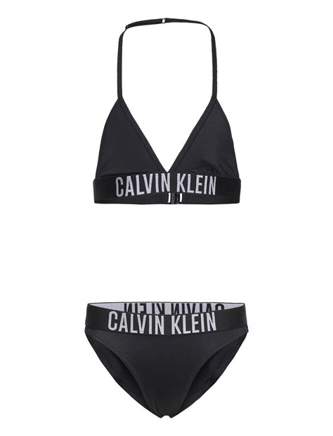 Calvin Klein Triangle Bikini Set Nylon Bikinis Boozt