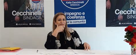 Katia Cecchinelli La Prima Donna Candidata Del Centro Sinistra A