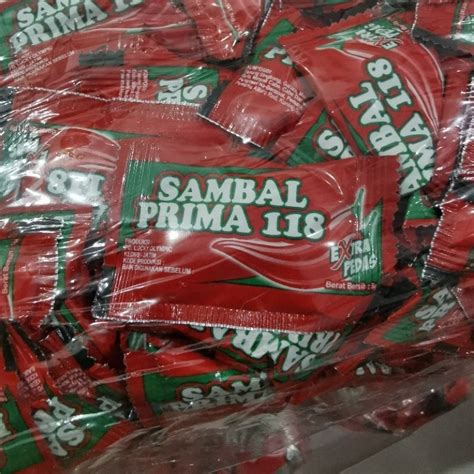 Jual Saos Sambal Prima 118 Extra Hot Shopee Indonesia