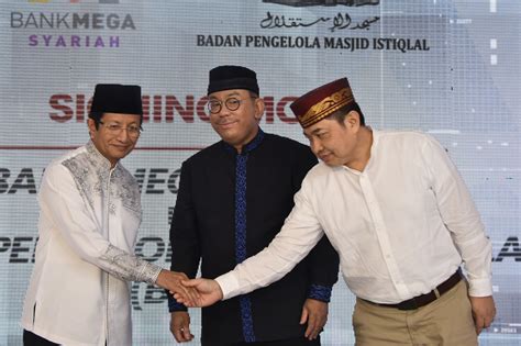 Imam Besar Masjid Istiqlal Prof Dr KH Nasaruddin Umar Hadiri Peresmian