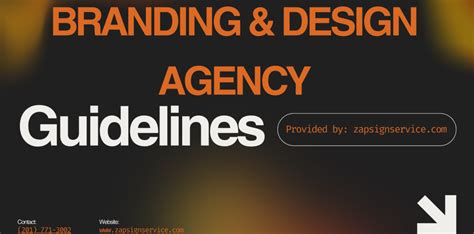 guide  branding  design agency   jersey zap signs services