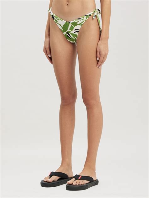 SLIP BIKINI CON STAMPA HIBISCUS Sito Ufficiale Di Palm Angels