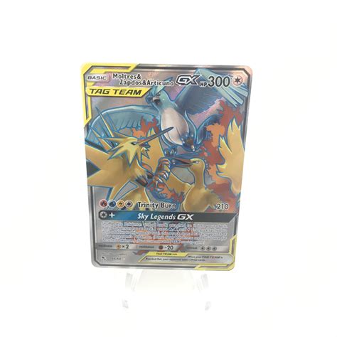 Moltres Zapdos Articuno Tag Team GX 66 68 Full Art Pokémon