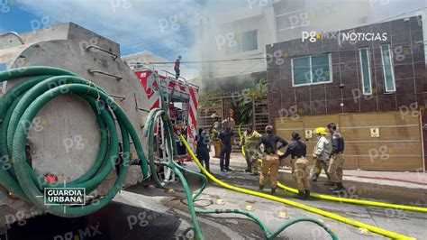 Fotos Fuerte Incendio Consume Bodega De Gobierno Del Estado En La