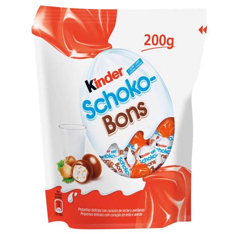 Bombons De Chocolate Schoko Bons Kinder Emb 200 Gr Continente Online