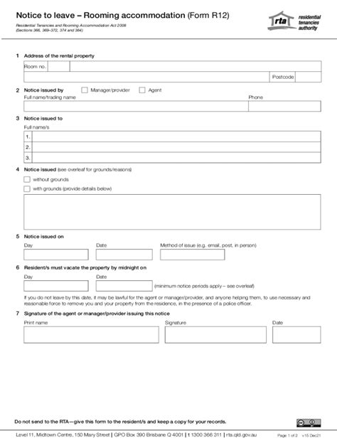 Fillable Online Fact Sheet Rta Qld Gov Au Fax Email Print Pdffiller