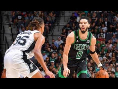 Boston Celtics Vs San Antonio Spurs Full Game Highlights Jan