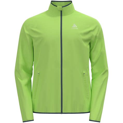 Odlo Veste Running Homme Essentials Light Sharp Green Dark Slate