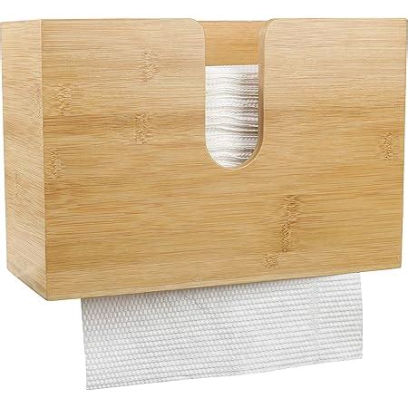 Amazon Bamboo Paper Towel Dispenser For Bathroom And Kitchen