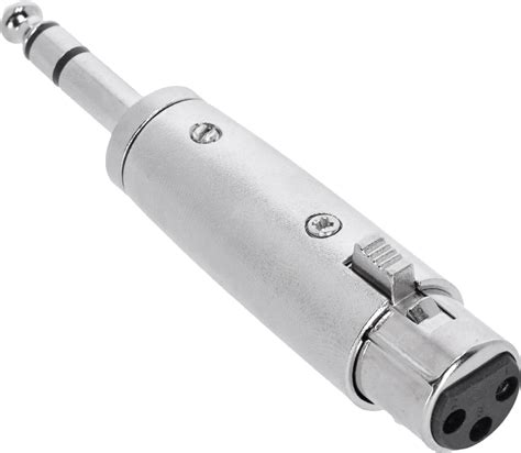 Adam Hall Connectors 4 STAR A XF3 JM3 Adapter XLR Female Auf 6 3 Mm