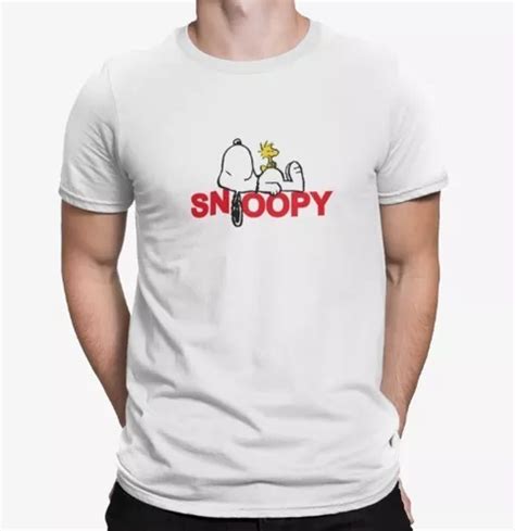 Playera De Mujer 100 Algodón Snoopy Hombre Playa Personaliz Meses