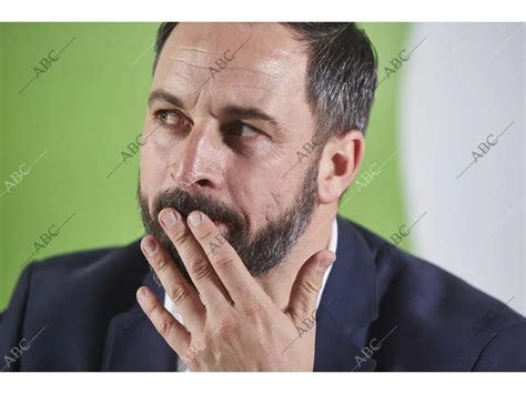 Entrevista A Santiago Abascal Presidente De Vox En La Sede De Partido