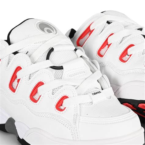 Osiris D Og Skate Shoes White Red Black Supereight