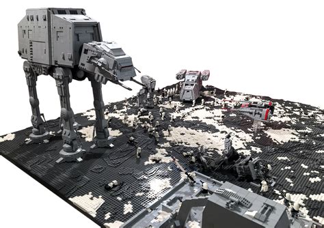 Nossa Senhora Aparecida Preto E Branco - Insane STAR WARS LEGO Diorama Features the Epic Battle of Rhen Va ...