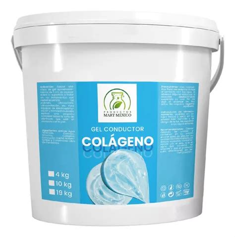 Gel Conductor Con Colágeno Para Aparatología 4 Litros Cuotas sin