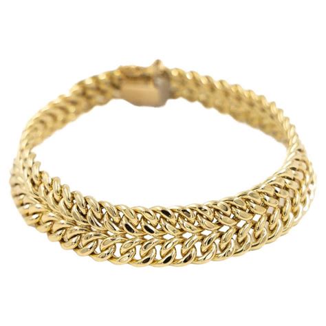 Bracelet Yellow Gold For Sale at 1stDibs