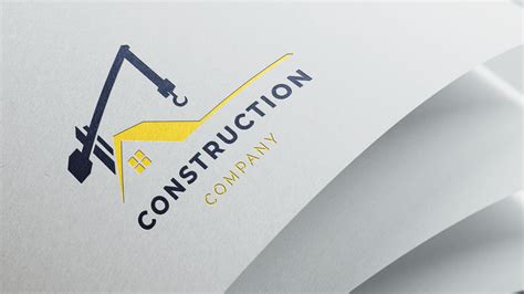 Construction Crane Logo in Illustrator, PSD, PNG, SVG - Download ...