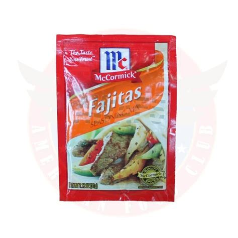 Mccormick Fajitas Seasoning Mix 299