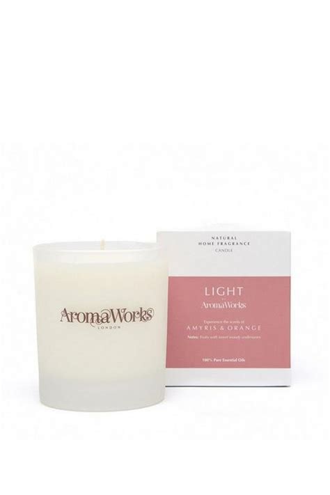 Home Fragrance Amyris And Orange 30cl Candle Aroma Works