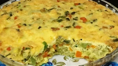 OMELETE DE FORNO LEGUMES Receitas Da Josi YouTube