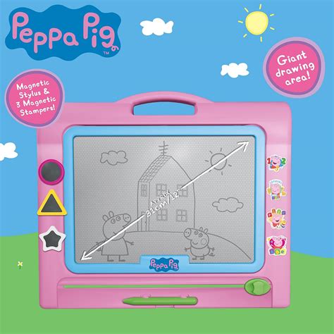 Peppa Pig Tablero De Dibujo Magn Tico De Lujo Para Ni Os Juguetes