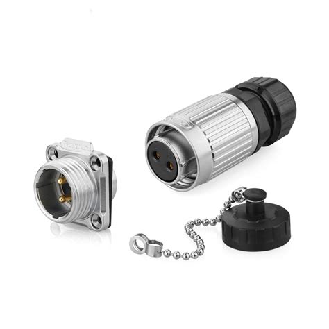 Buy Cnlinko M Waterproof Metal Industrial Connector Ac Dv V Power