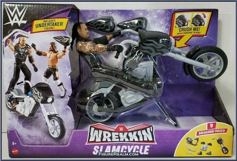 Slamcycle With Undertaker Wwe Wrekkin Mattel Action Figure