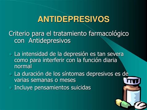 Ppt Antidepresivos Powerpoint Presentation Free Download Id5656952