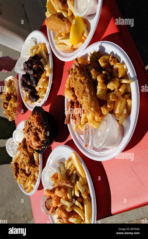 Food Sample Display at Florida State Fair Tampa Stock Photo - Alamy