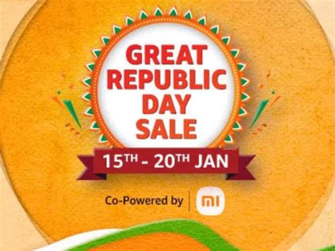 Amazon Great Republic Day Sale 2023 Amazon Great Republic Day Sale